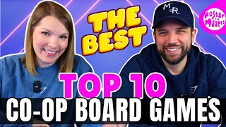 Top 10 CoOp Games  The Best Cooperative Board Games [upl. by Bartlet]