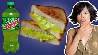 MT DEW Grilled Cheese  Is It Good [upl. by Uttica]