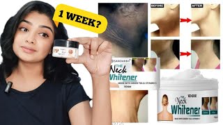 🔴🔥I TRIED NECK WHITENING CREAM  TAMIL [upl. by Oivalf457]