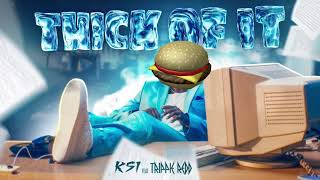 Thick of It  Cheezburger AI Cover [upl. by Neeliak]