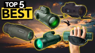 ✅ TOP 5 Best Monoculars You Can Get Right Now Today’s Top Picks [upl. by Sirrad44]