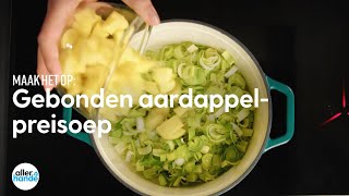 Gebonden aardappelpreisoep  Recept  Allerhande [upl. by Nonnaihr]