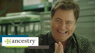 Nick Offerman Reminisces About His Mischievous Childhood  Who Do You Think You Are  Ancestry® [upl. by Yetnom483]