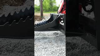 Your solution for stubborn stumps shorts stumpbucket skidsteer [upl. by Conlen125]