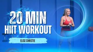 20Minute HIIT Workout with Elise Christie  FullBody FatBurner [upl. by Adnarem]