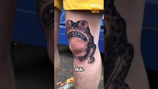 What’s Inside That Plastic Wrap on Tattoos Meet Saniderm shorts TattooCare Viral [upl. by Aelaza422]