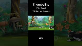 25 Thumbelina A Tiny Tale of Whiskers and Wonders cat cats catlovers catvideos catshorts [upl. by Aninay]