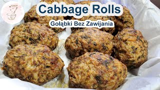 How To Make Cabbage Rolls  Cabbage Rolls in Diferent Way Polish Gołąbki  Gołąbki bez Zawijania [upl. by Wiltshire622]