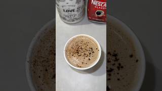 How to make perfect nescafe  কিভাবে নেসকফি বানাবো। shorts coffee nescafe recipe [upl. by Tomchay472]