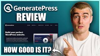 GeneratePress Review 2024 The Best Lightweight WordPress Theme for Speed amp Customization [upl. by Ellevehs]