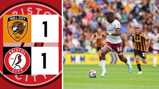 HULL 11 BRISTOL CITY  OPENING DAY FRUSTRATION  MATCH REVIEW [upl. by Aitselec]