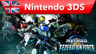 Metroid Prime Federation Force  Launch trailer Nintendo 3DS [upl. by Jessen903]