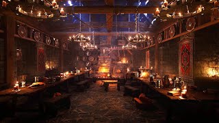 Night at The Witchers Tavern Music Ambience and a Taste of Medieval Times [upl. by Lia770]