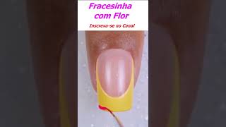 quotFrancesinha Perfeita com Detalhes Florais Aprenda Passo a Passoquot [upl. by Nonnelg]