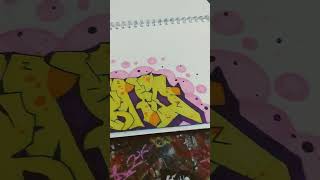 Graffiti Sketch by ALBRONINE graffitiforyou graffiti art drawing [upl. by Wenda]