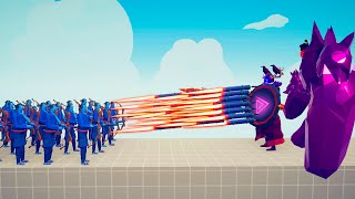 UPDATED ODIN vs 100x RANGED UNITS  TABS Totally Accurate Battle Simulator [upl. by Thirzia186]