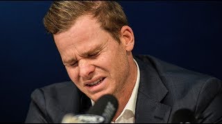 In full Tearful Steve Smith apologises for balltampering scandal  ITV News [upl. by Costanza206]