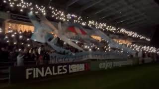 La Peña Baiona pour le premier match de Champions Cup de Bayonne de son histoire à domicile [upl. by Rebmeced]