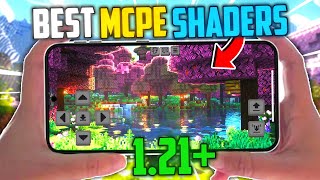 Top 5 NEW Best Shaders For Minecraft PE 121  Render Dragon Shaders For Mcpe [upl. by Serle]