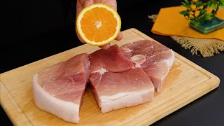 Cette recette démincé de porc au jus dorange laissera tout le monde bouche bée [upl. by Ainesey]