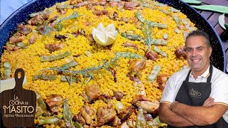 Paella Valenciana la receta mas popular y de la que mas se habla con todos sus TRUCOS [upl. by Markman]