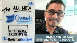 How to use Wistia Channels Embed a Video Gallery on your Website MartechTuesday [upl. by Gnol]