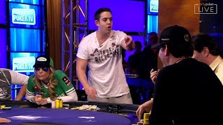 Luke Schwartz Goes Loco  Poker Legends  Premier League Poker  partypoker ClassicHands [upl. by Gainer]