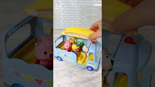 Satisfying with Unboxing amp Review Miniature School Bus Car Transporter Toys Video  ASMR Videos [upl. by Audre]