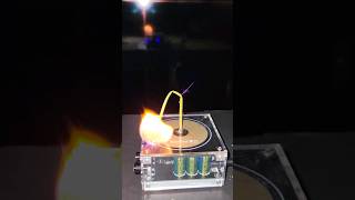 🌻 Music Tesla Coil experiment fire lightning shorts [upl. by Atiuqrahs763]