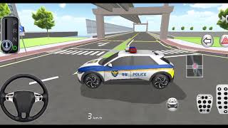 New Police Car Hyundai Ioniq 5 Highway Patrol Duty 3D Driving Class Simulation New Update Car Game [upl. by Granthem]