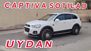 Chevrolet Captiva 4Pozitsiya Sotiladi Uydan  Sariosiyo Shargundan  Каптива 4Позиция Обзори [upl. by Ardnasil]