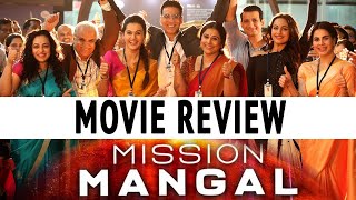 Mission Mangal Movie Review  Akshay Kumar Taapsee Vidya Kirti Sonakshi Nithya TutejaTalks [upl. by Aicinet]