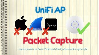 Ubiquiti UniFi AP  Packet Capture 80211Wiresharktcpdumpsniffer [upl. by Atnohsal]