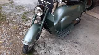 Accensione ISO SCOOTER 125 1952 [upl. by Rodie]