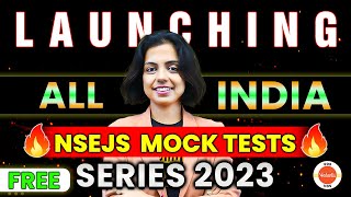 Launching All India NSEJS Mock Test Series  NSEJS 2023  IJSO  Science Olympiad  Nidhi Maam VOS [upl. by Imeka]