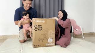 Unboxing Stroller Baru Sugarbaby On The GO [upl. by Nylynnej25]