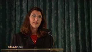 Julie Blunden talking about utility scale solar power  Part 1 of 2 [upl. by Valencia184]