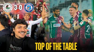 Mohun Bagan Thrash Jamshedpur 30 At The Salt Lake Stadium  ISL Matchday Vlog [upl. by Tallulah506]