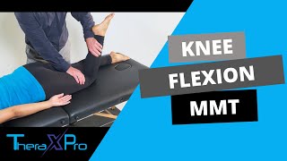 Manual Muscle Test  Knee Flexion [upl. by Marsh603]