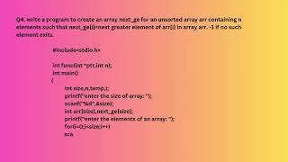 Mastering Arrays Finding Next Greater Elements Efficiently [upl. by Ahtinak]