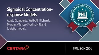 PML School Sigmoidal Concentrationresponse Models [upl. by Nylesor98]