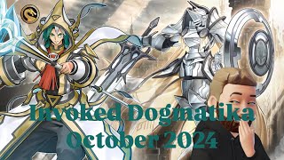 YuGiOh Invoked Dogmatika Deck Profile  October 2024 [upl. by Ecirtac]