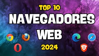 TOP 10 Mejores Navegadores Web 2024 [upl. by Decamp]