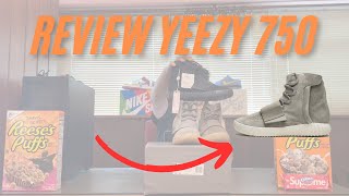 Review y unboxing de las yeezy 750 [upl. by Ellehcear530]