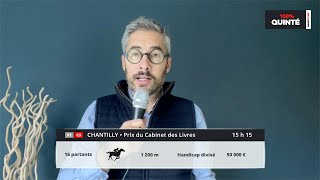 Émission 100 Quinté du 9 octobre à Chantilly [upl. by Acimaj]