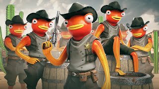 The FISHY ARMY Visits WILD WEST [upl. by Assenaj]