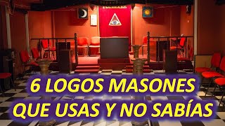 ¡6 SÍMBOLOS MASONES QUE VES TODOS LOS DÍAS Y NO TE HABÍAS DADO CUENTA [upl. by Londoner]