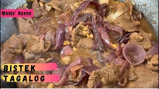 Beef Steak  Bistek Tagalog [upl. by Nyrok516]