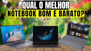 Os 5 Melhores Notebooks Bons e Baratos em 2025 [upl. by Kapoor602]