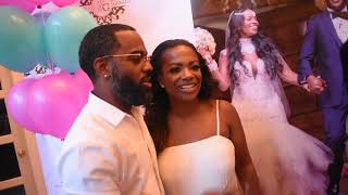 Shameas Gender Reveal Party RHOA Cast Members Kandi Porsha amp Cynthia Support [upl. by Henricks]